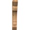 Ekena Millwork Merced Slat Smooth Bracket, Western Red Cedar, 3 1/2"W x 18"D x 22"H BKT04X18X22MRC06SWR - alternate 4